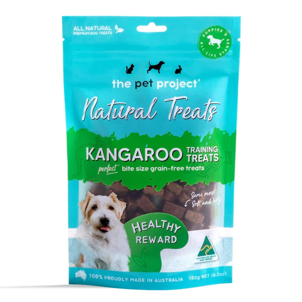 Kangaroo Training Treats 180G The Pet Project FortunatePaws