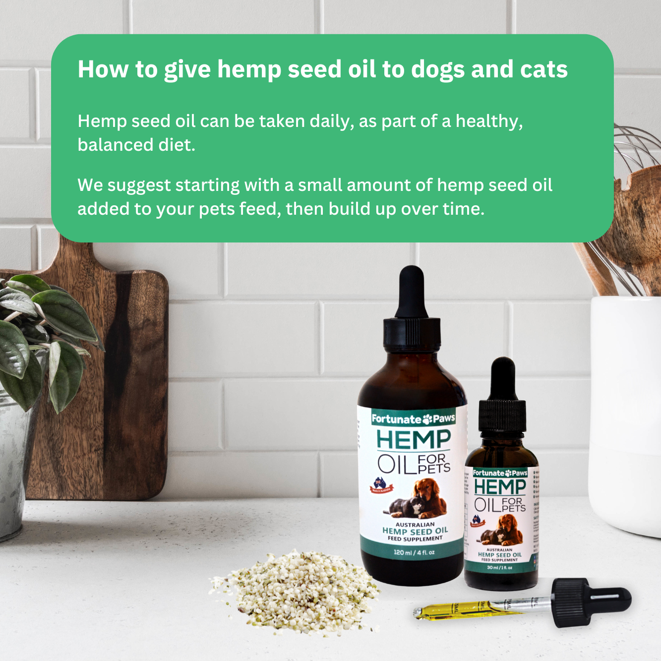 3 Pack Hemp Seed Oil for Pets 120ml