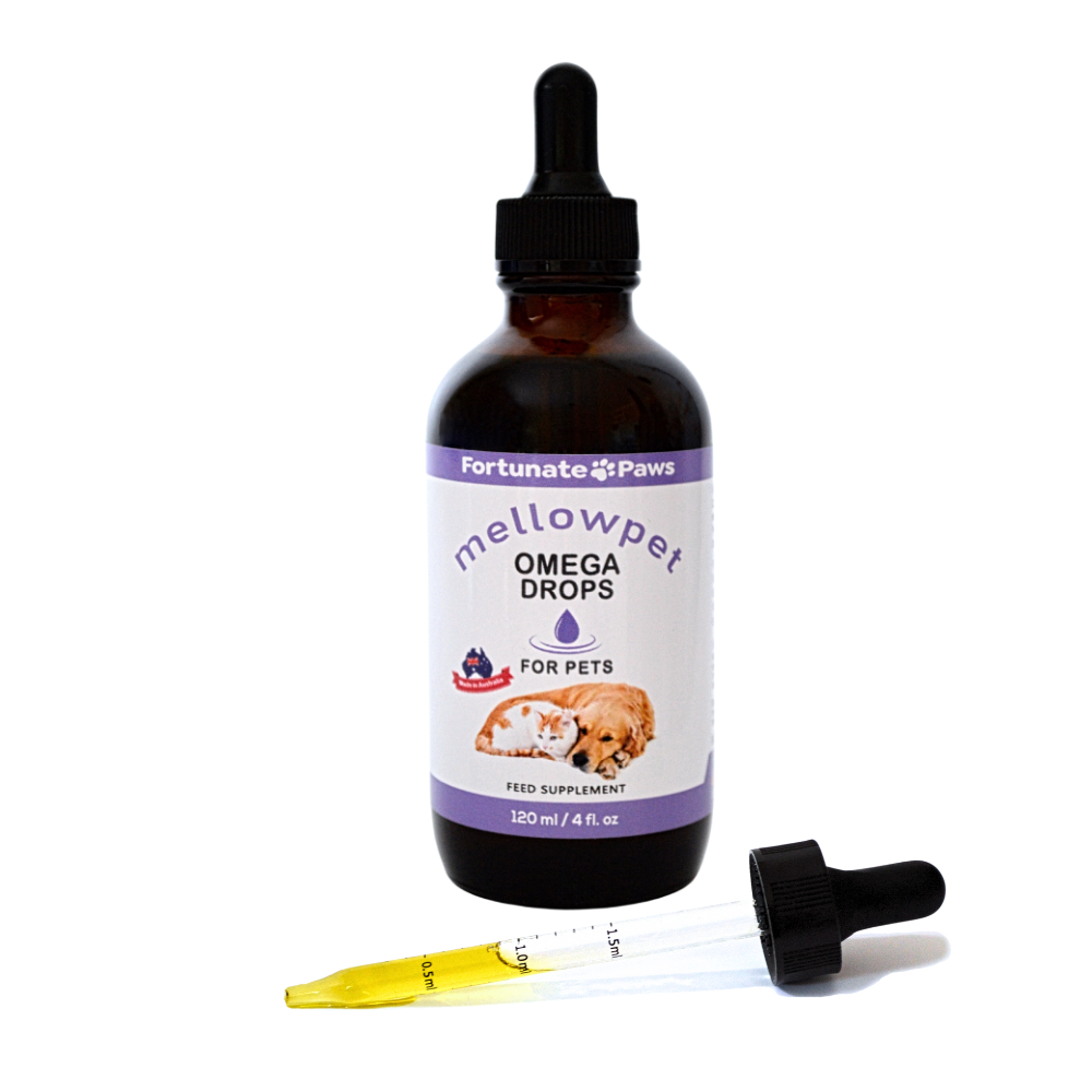 MellowPet Omega Drops 120ml | FortunatePaws